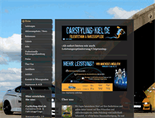 Tablet Screenshot of carstyling-kiel.de